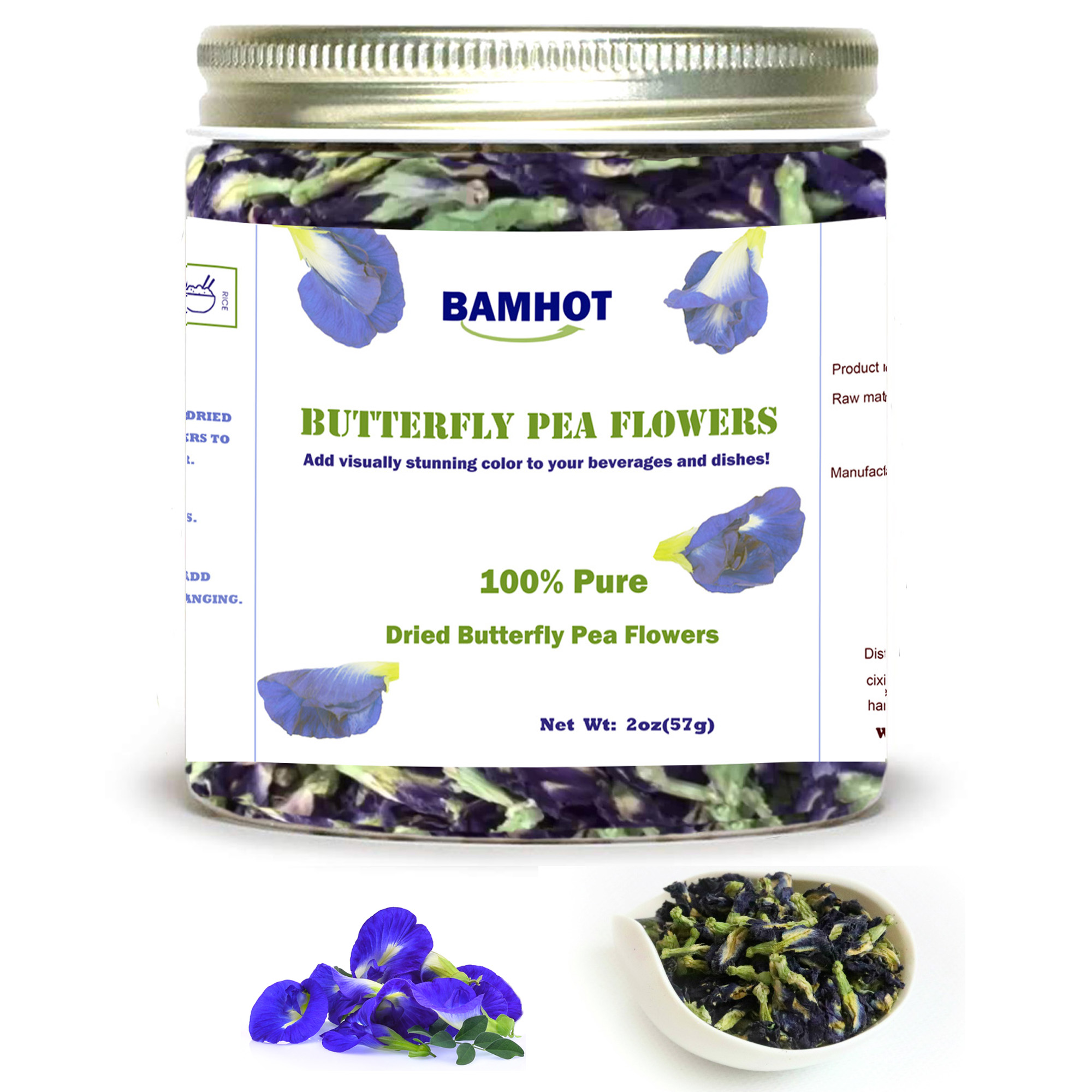 BAMHOT Butterfly Pea Flower
